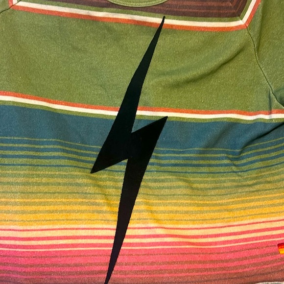 Aviator Nation cropped Sweatshirt Sz L - Picture 10 of 11